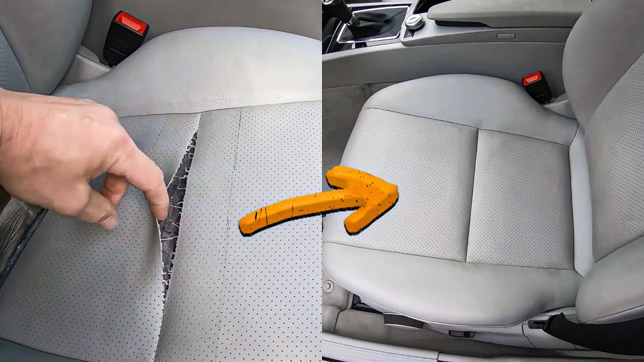 Перетяжка салона автомобиля или как отремонтировать чехол сиденья Mercedes?