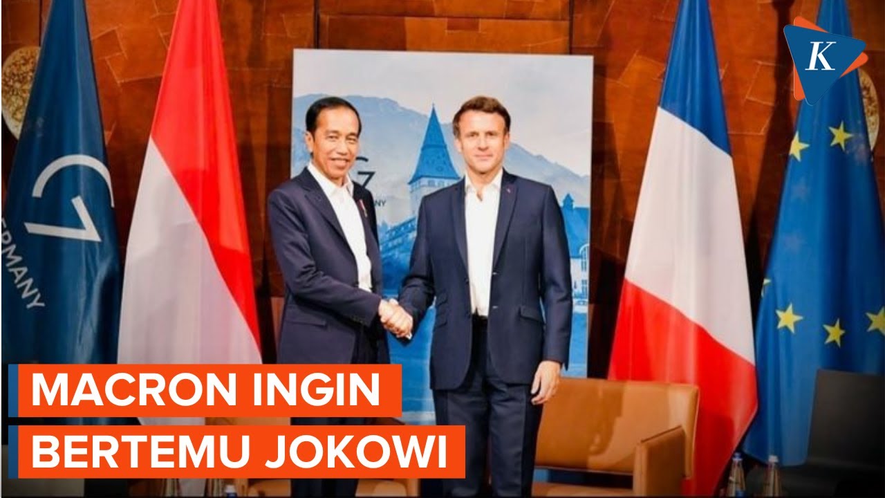 Emmanuel Macron Ingin Ketemu Jokowi, Ada Apa?