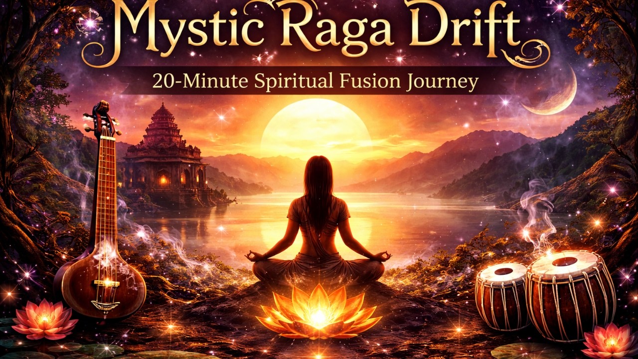 🌙 Mystic Raga Drift | 20-Minute Spiritual Fusion Journey 🕉️🎶🌠