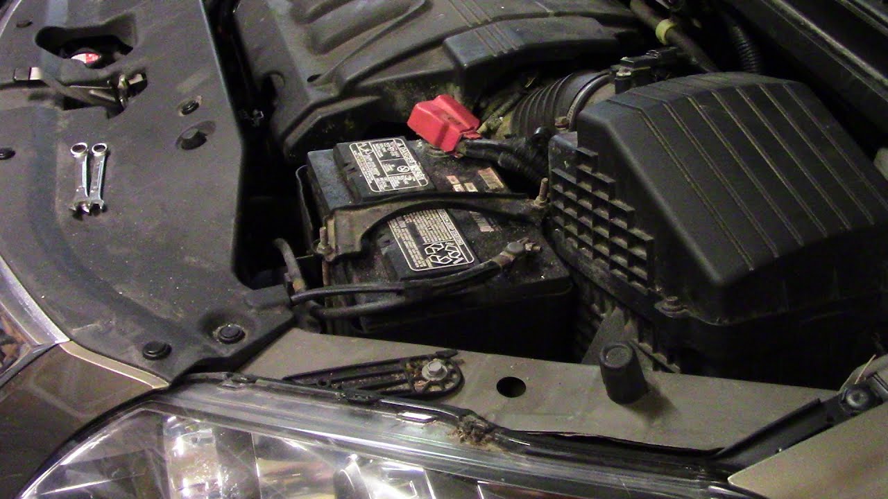 Honda Odyssey battery replacement