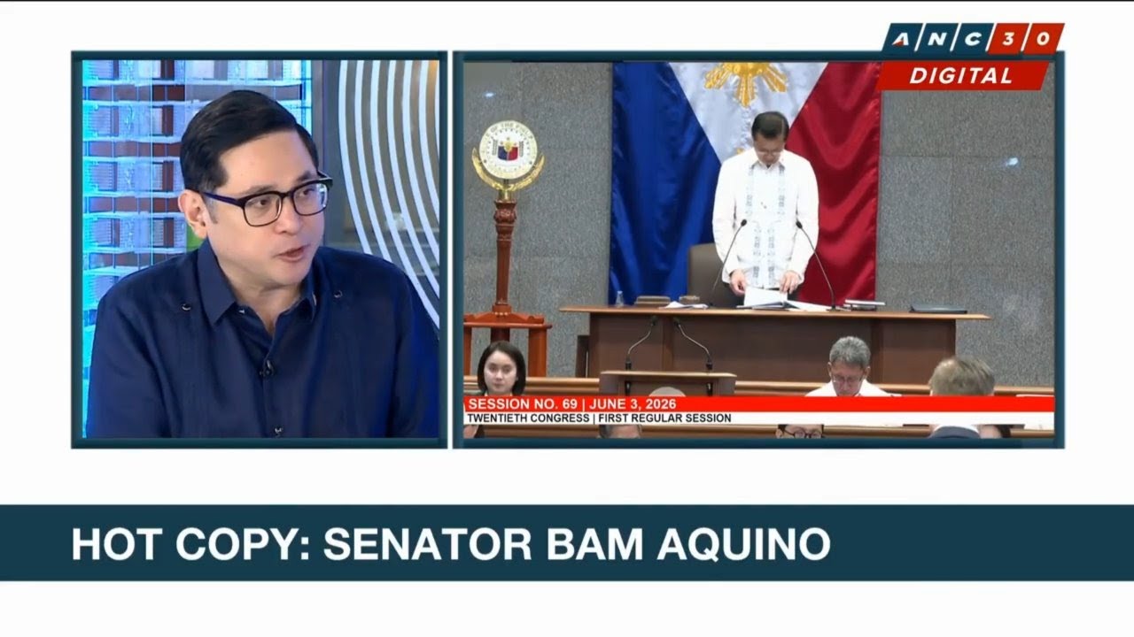 Bam Aquino: There is one legitimate Senate leadership and that's Gatchalian | ANC