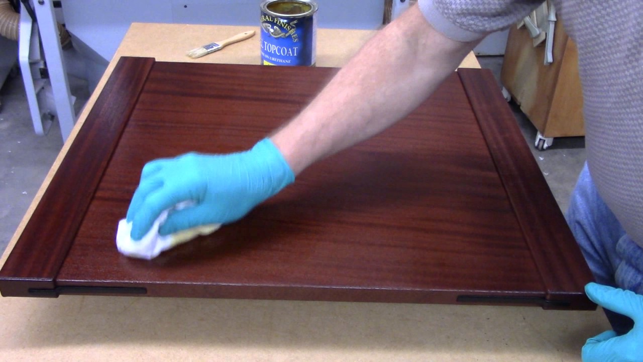 Applying General Finishes Gel Topcoat