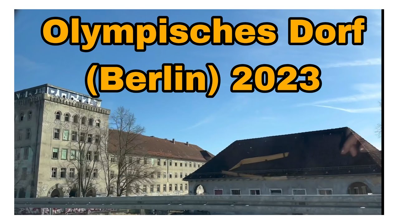 Территория Олимпийской деревни 1936 года / 35 мотострелковая дивизия / 📽️🎞️ третье