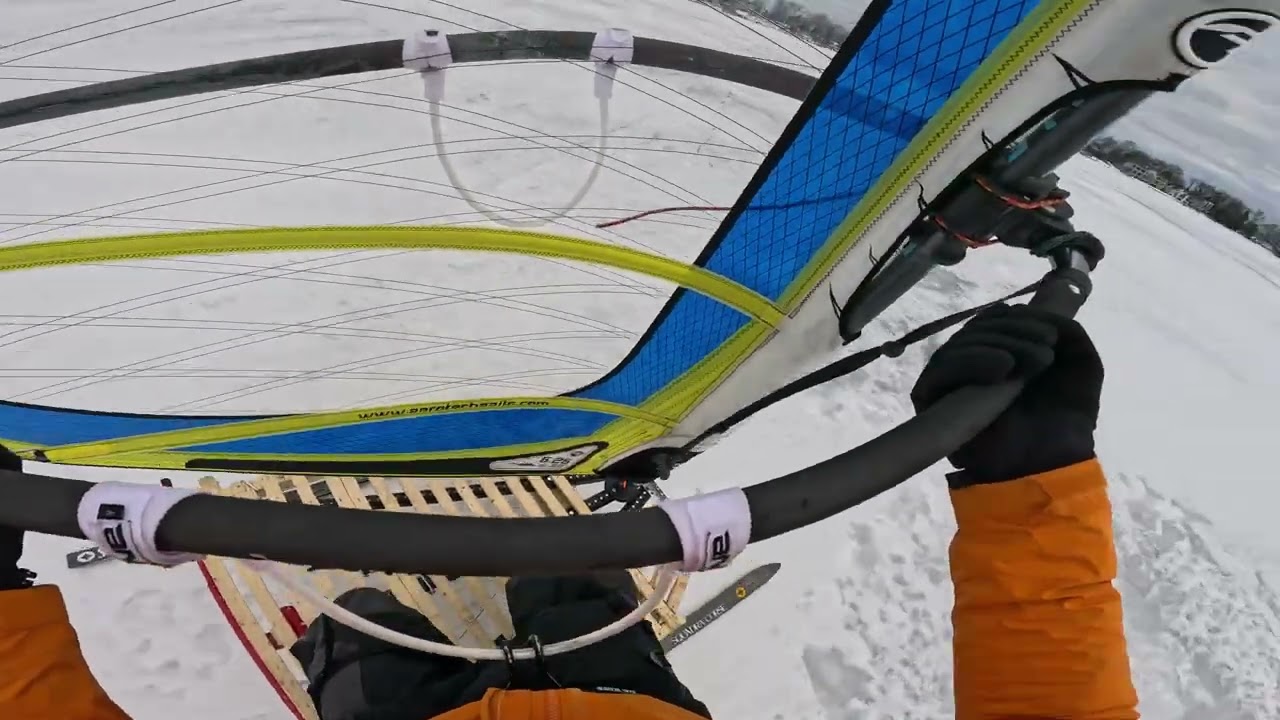Ice Sailing, Cass Lake, Michigan - Feb 11, 2026