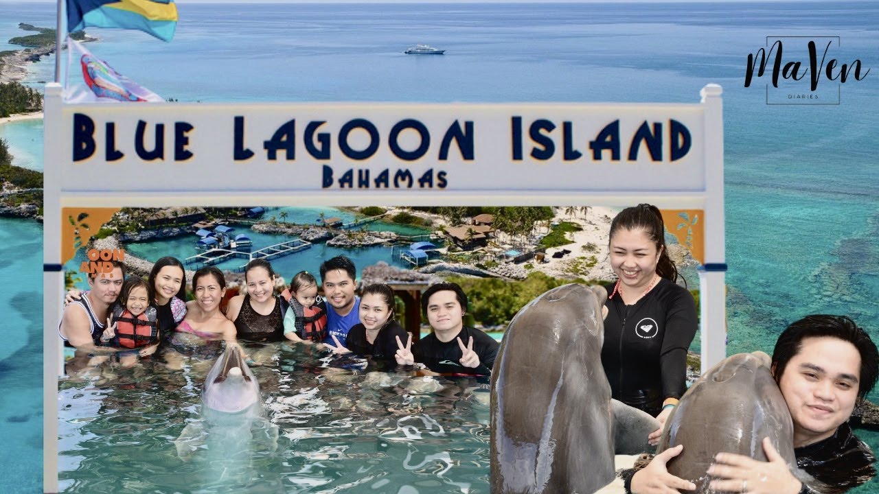 DOLPHIN ENCOUNTER after a bad weather at Blue Lagoon Island, Bahamas || MaVen