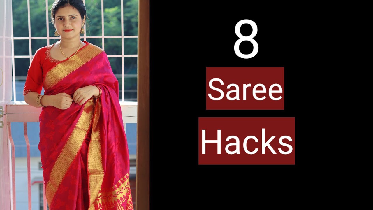 Saree Hacks | Saree Draping Hacks | MomaTiara