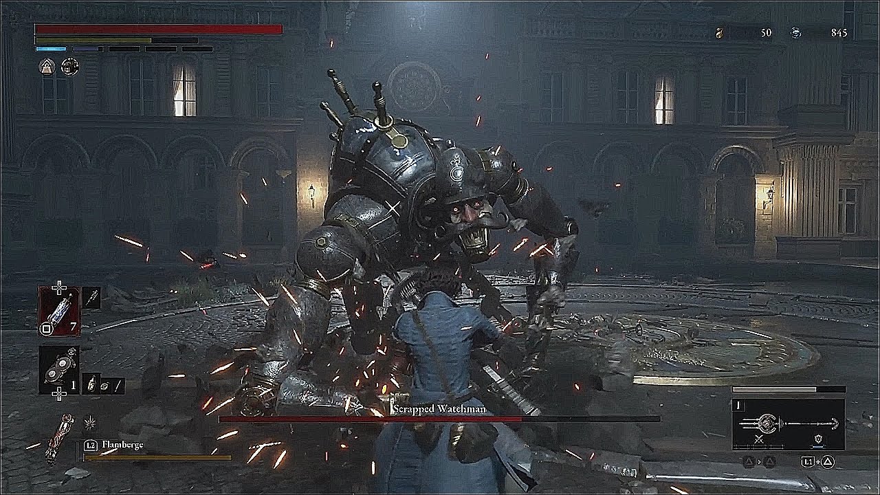 Lies of P - Scrapped Watchman No Damage Boss Fight , Perfect Guard