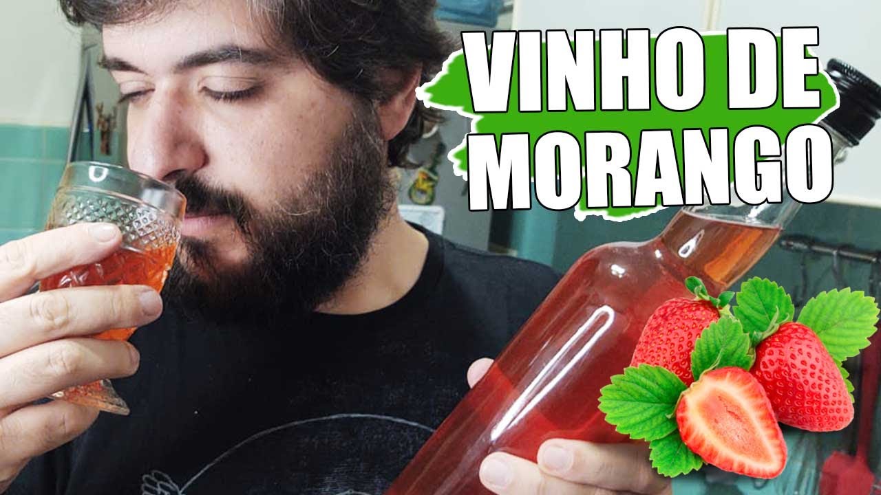VINHO DE MORANGO CASEIRO | Fermentura