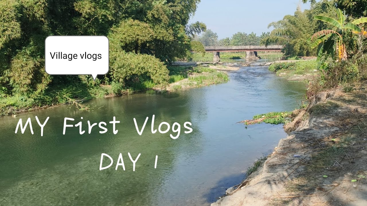 Village vlogs // My first vlogs day 1 