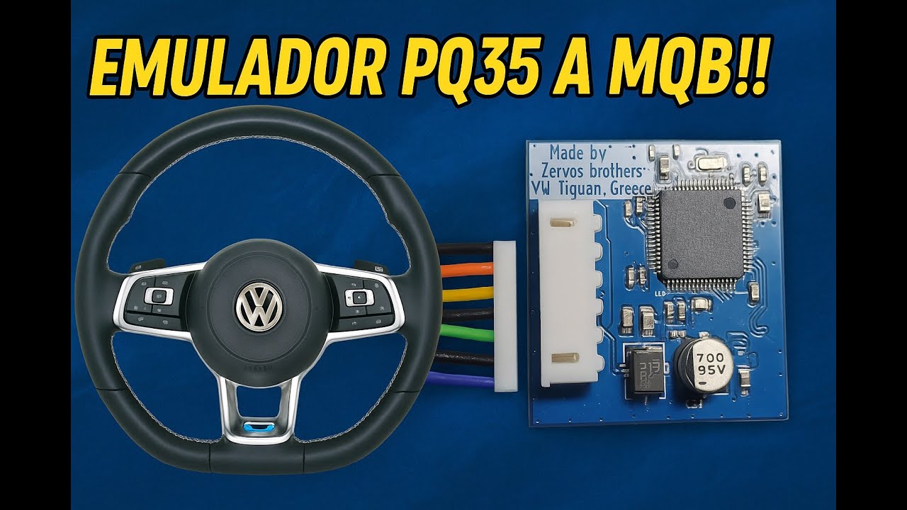 VW jetta / Vento Emulador de Botones de Volante MQB a PQ35 ! Funcionan!