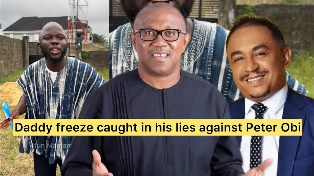 Daddy freeze caught, Peter Obi was never port MD u see Abacha