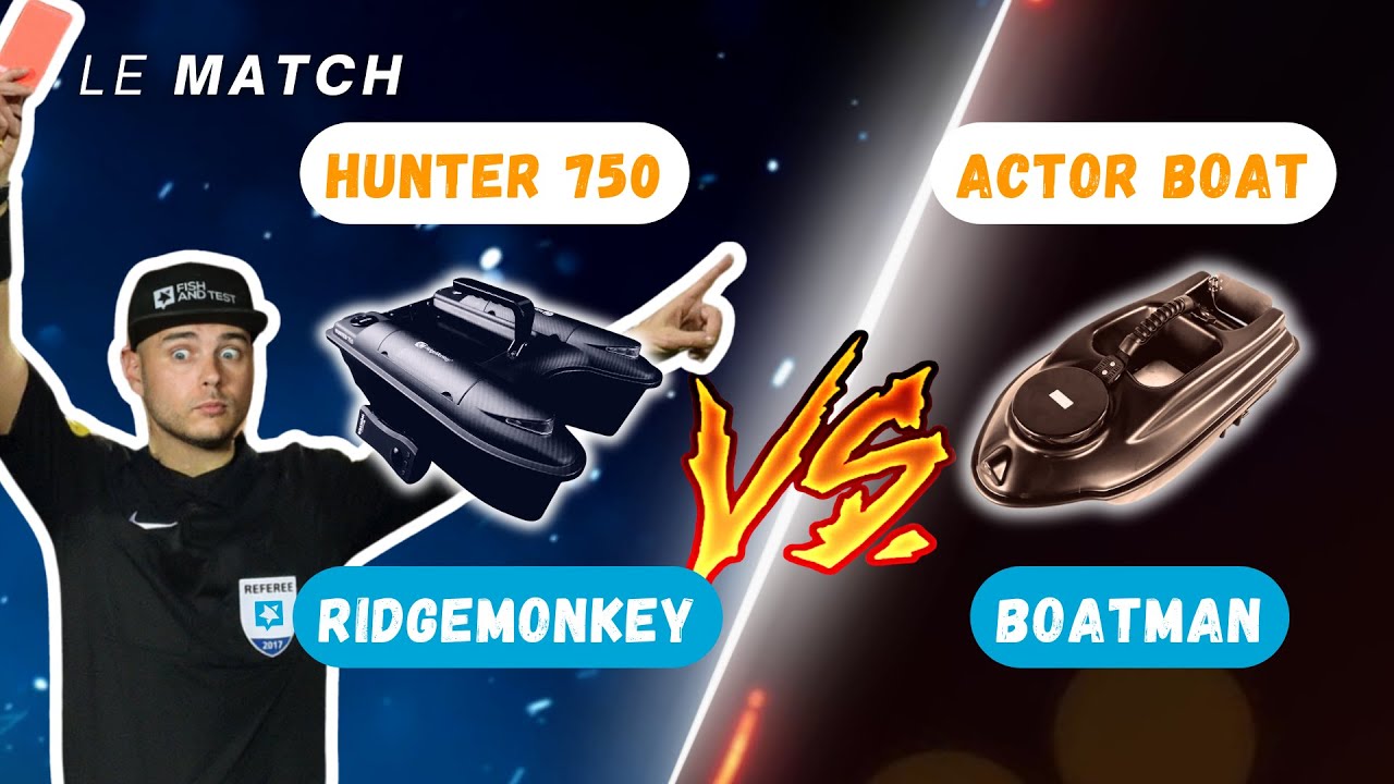 Boatman VS Ridge Monkey - On Compare les Bateaux Amorceurs Carpe !  Qui sera le meilleur ?
