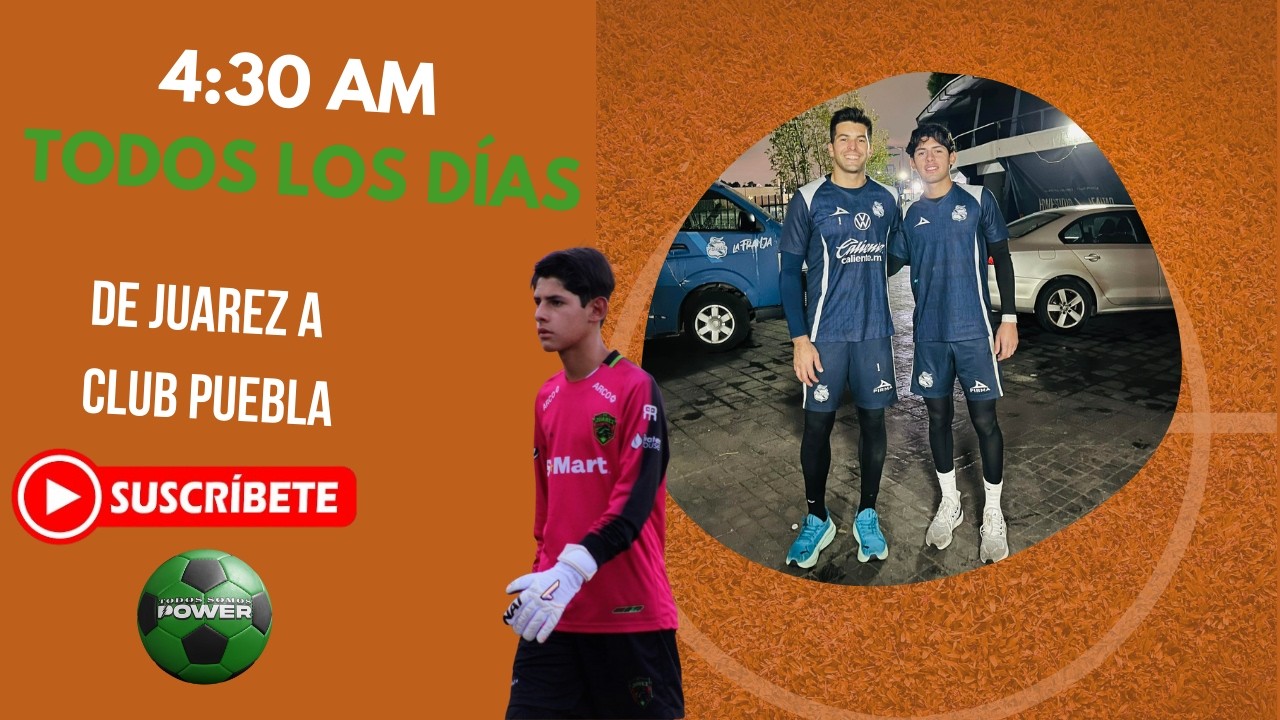⚽🧤De cruzar el puente a las 4 30 AM a firmar con Puebla  La historia real de Emiliano Burciaga 👨‍👩‍👦