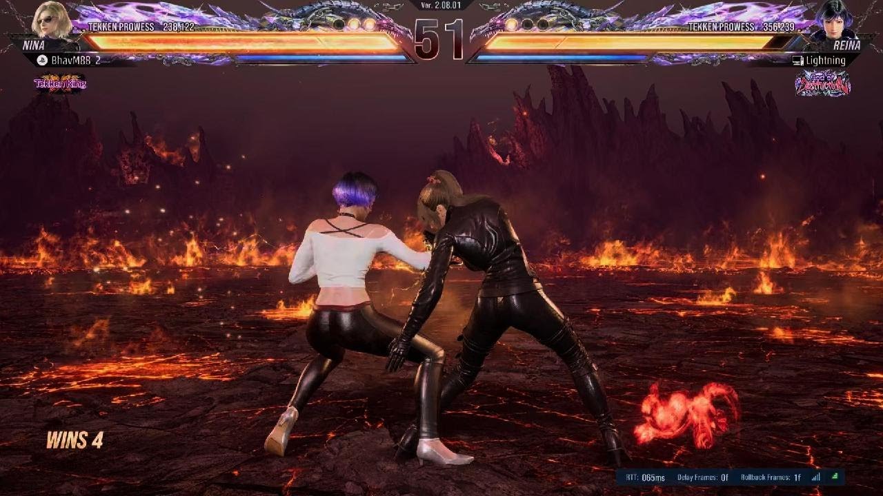 Tekken 8 Nina quick match - beaten by GOD Reina