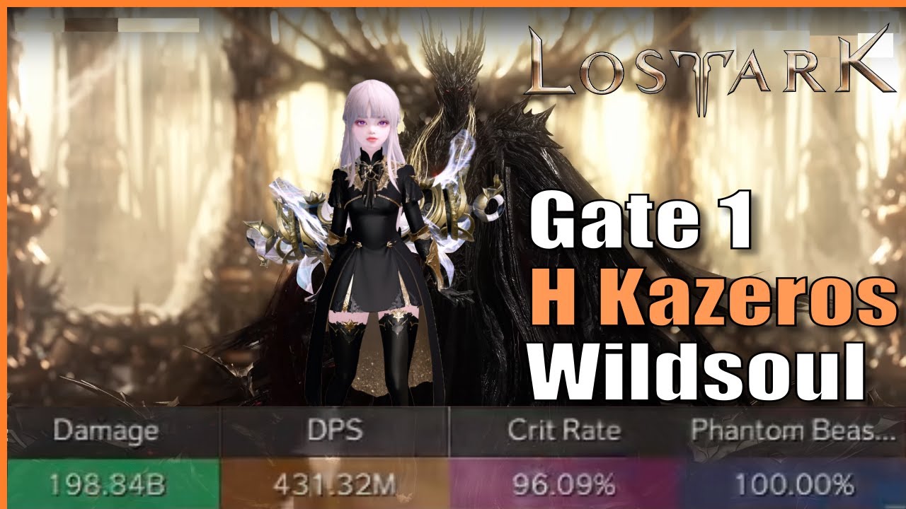 Ain't No Wei. H Kazeros Gate 1 (Phantom Beast Awakening Wildsoul) | Lost Ark