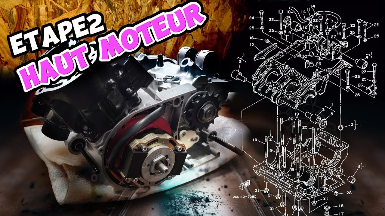 REMONTAGE MOTEUR DU 350 BANSHEE PARTIE II