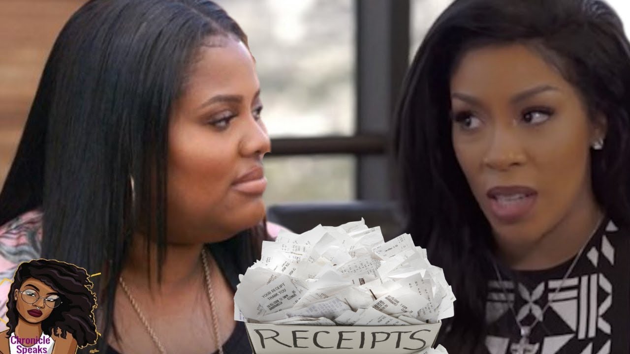 K Michelle Caught with FAKE Receipts On Paris Phillips Allegedly