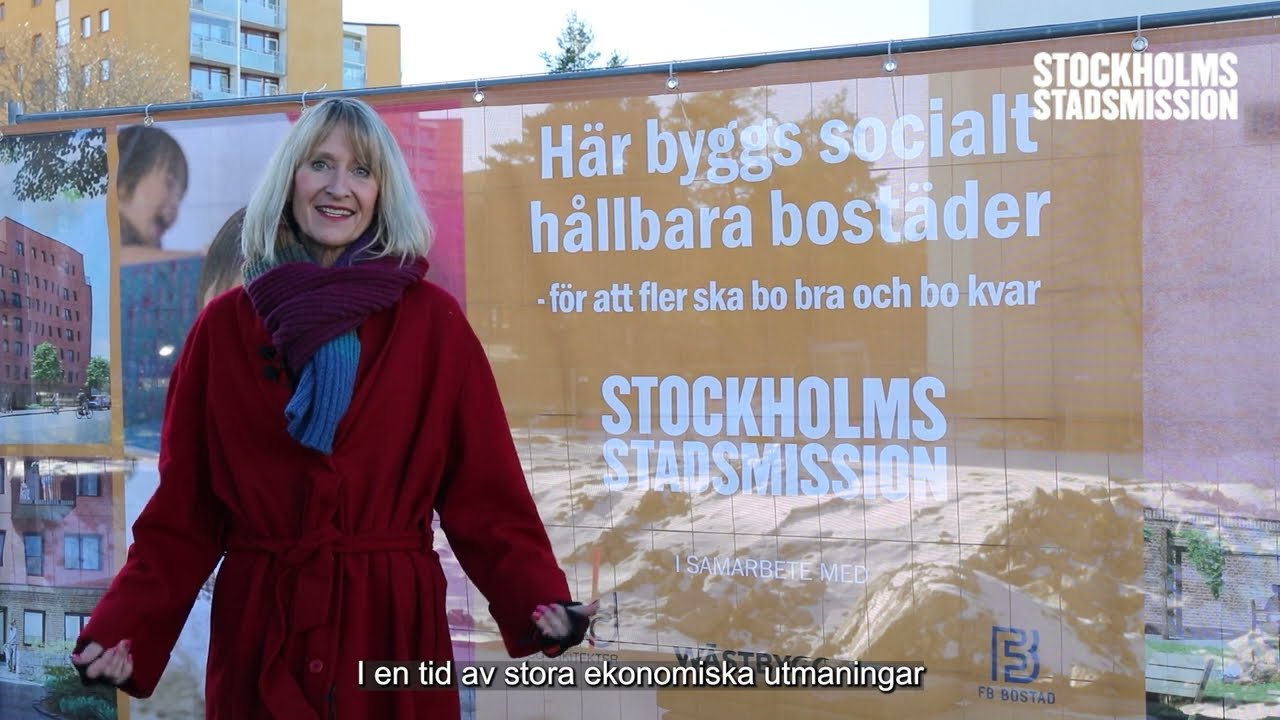 Första spadtaget för Sveriges första socialt hållbara hyreshus