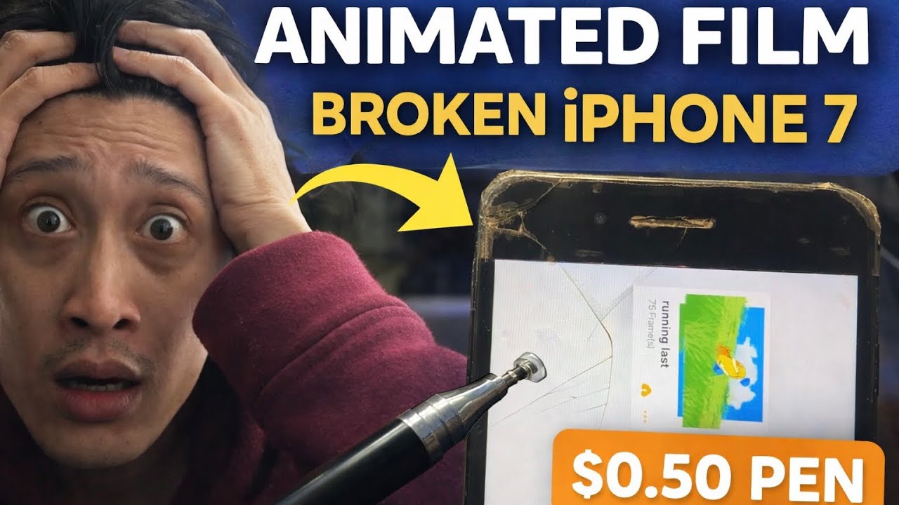 I Made an Animated Film With a $0.50 Pen and a Broken iPhone