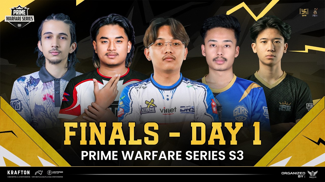 [ NP ] PRIME WARFARE SERIES S3 | FINAL DAY 1 | FT - @mrDanavG  #drs #nepx #t2k #yj #tgb #hlx #4dm