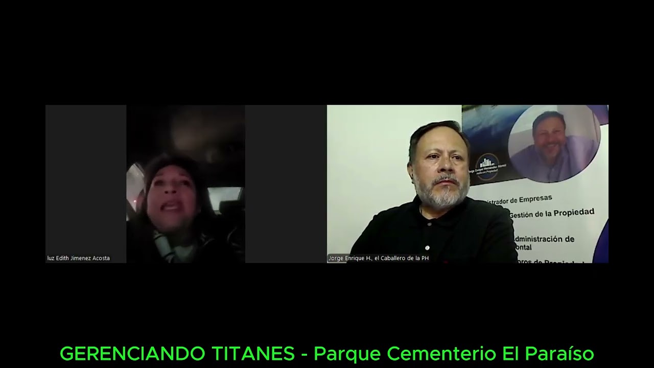 GERENCIANDO TITANES Parque cementerio El Paraíso