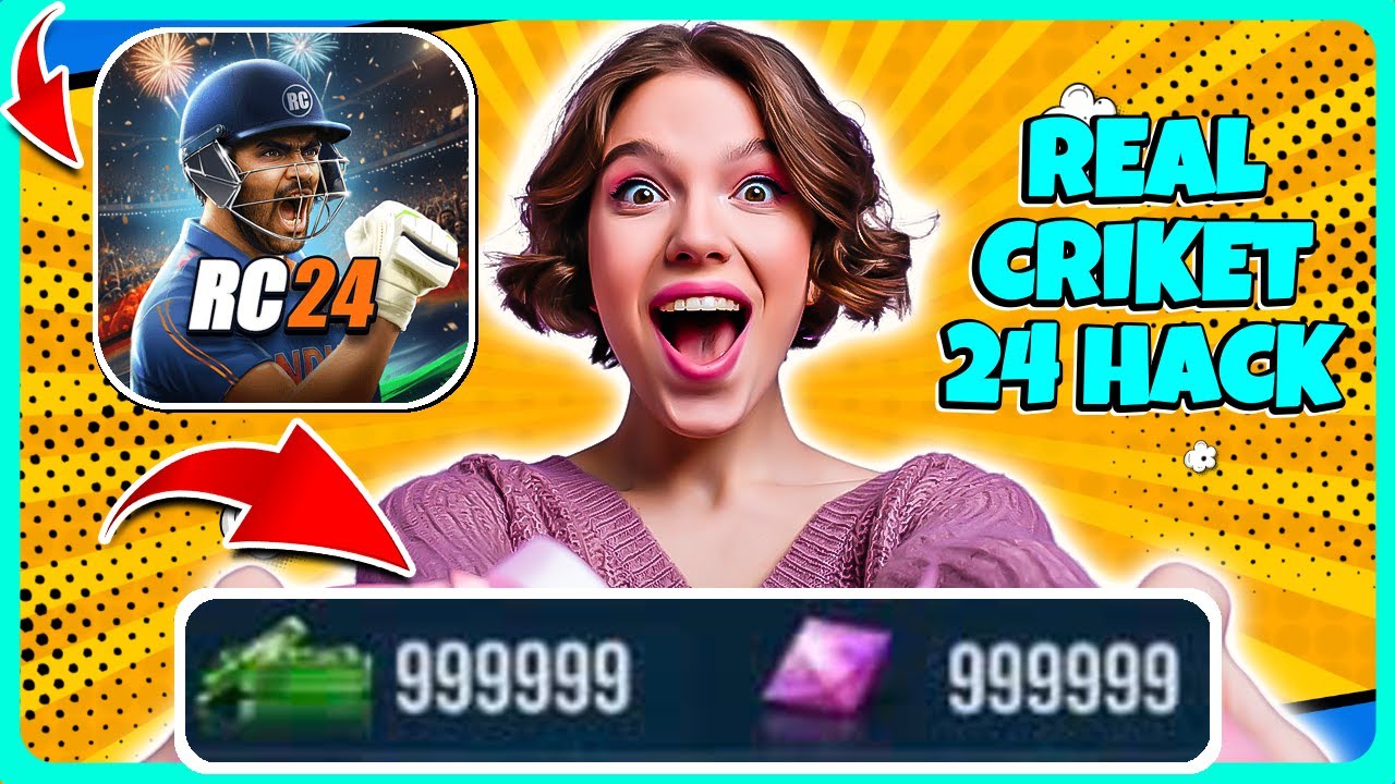 Real Cricket 24 Hack Mod 2026 💋 How To Get Unlimited Coins & Tickets, Unlocked All Tournament iOS