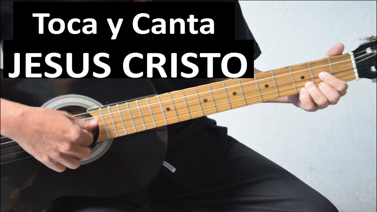 Como tocar JESUS CRISTO Guitarra Tutorial Roberto Carlos - Tablatura, Acordes y Letra