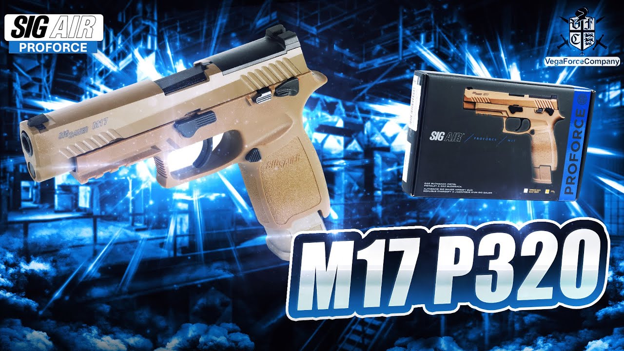 SIG Sauer M17 P320 CO2 Страйкбольный Пистолет | Обзор и Тест | TAN VFC