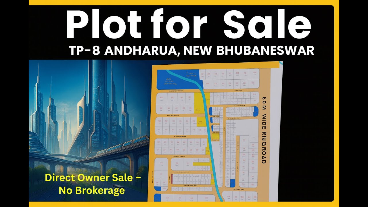 TP-8 Andharua Plot for Sale | New Bhubaneswar Master Plan | Direct Owner | LCN – Life Connect Now