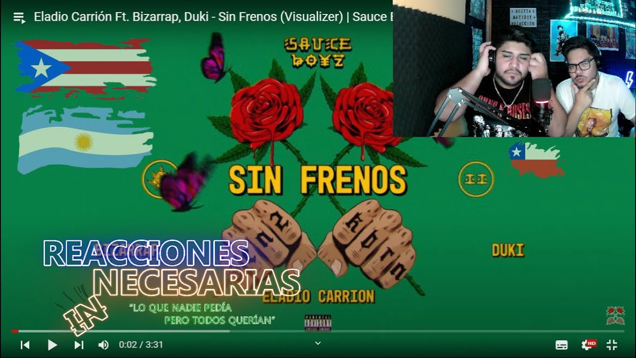 Eladio Carrión Ft. Bizarrap, Duki - Sin Frenos | Reacción / Análisis | Reacciones Innecesarias