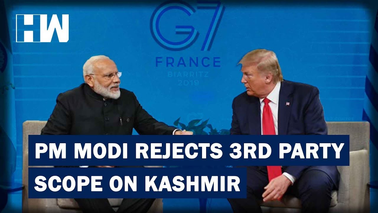 G7 Summit: Donald Trump takes a U-turn on Kashmir mediation