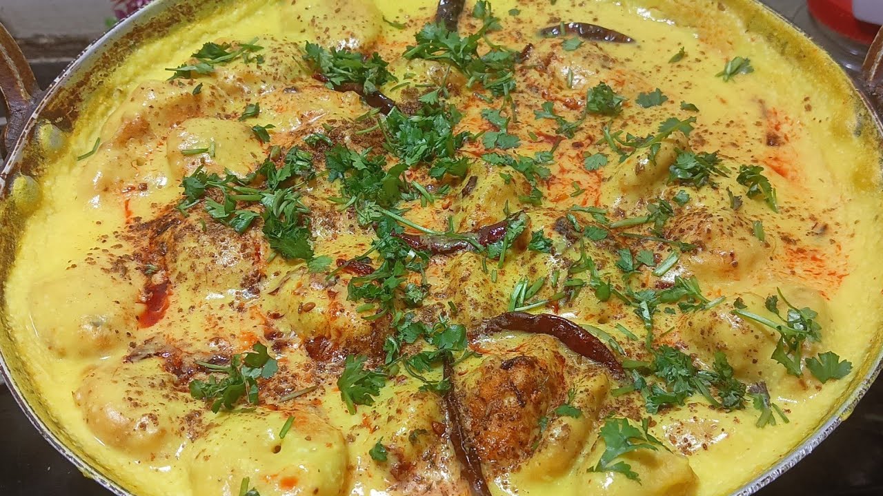 😋ऐसी कढ़ी पहले कभी नहीं खाई होगी 😍 | Punjabi Kadhi Recipe#threespoonoflove #mjedarrecipe#food #garmm