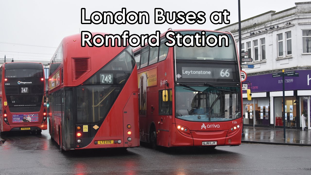 London Buses at Romford Station | 08/02/25