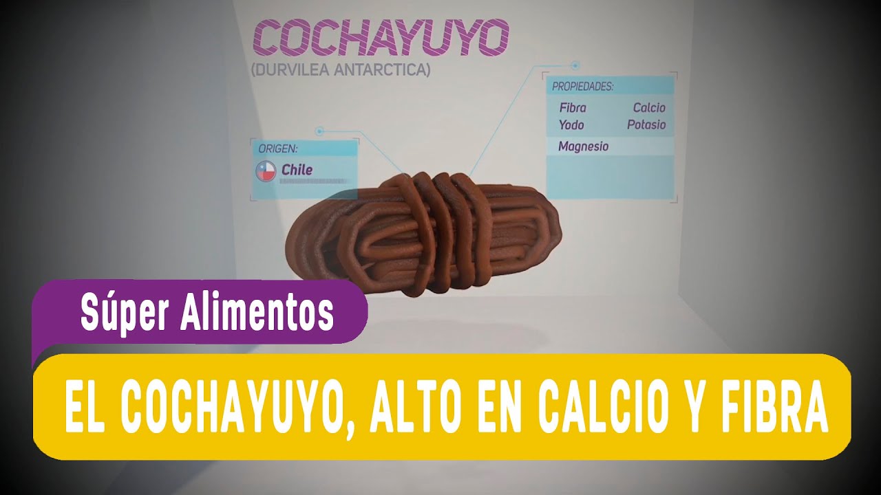 Cochayuyo, Alto en fibra y calcio / #SúperAlimentos