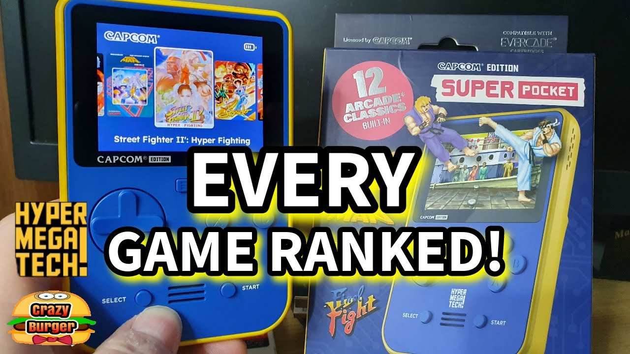 ВСЕ игры, вошедшие в рейтинг Super Pocket Capcom Edition!