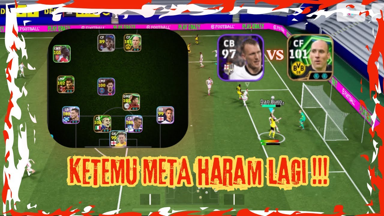 LAGI LAGI KETEMU META HARAM ‼️eFootball Mobile
