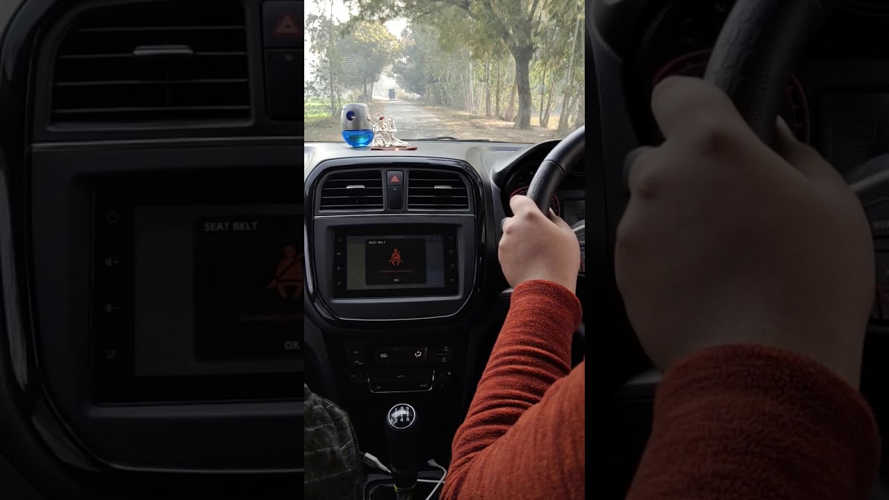 Vitara Brezza 2021 Drive impression ll Vitara Brezza petrol ll Driving Brezza . #Shorts
