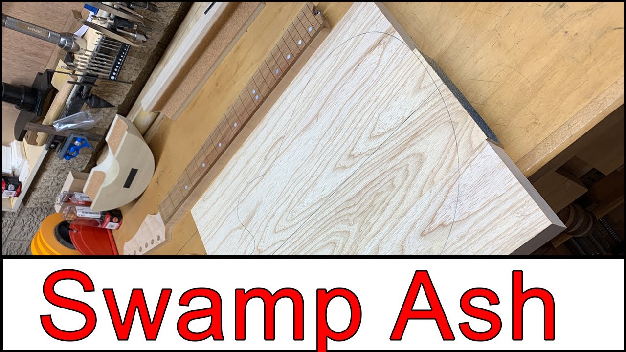 The making of a Southern Swamp Ash guitar body