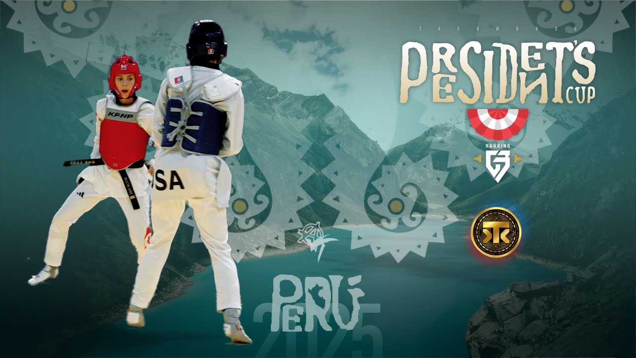 🔵 Faith Dillon 🇺🇸 vs 🇨🇦 Skylar Park 🔴 @ World Taekwondo President's Cup America, Lima 2025