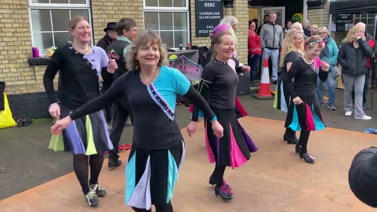 'Spinning Wheel' by Tappalachian at Straw Bear Festival 2026