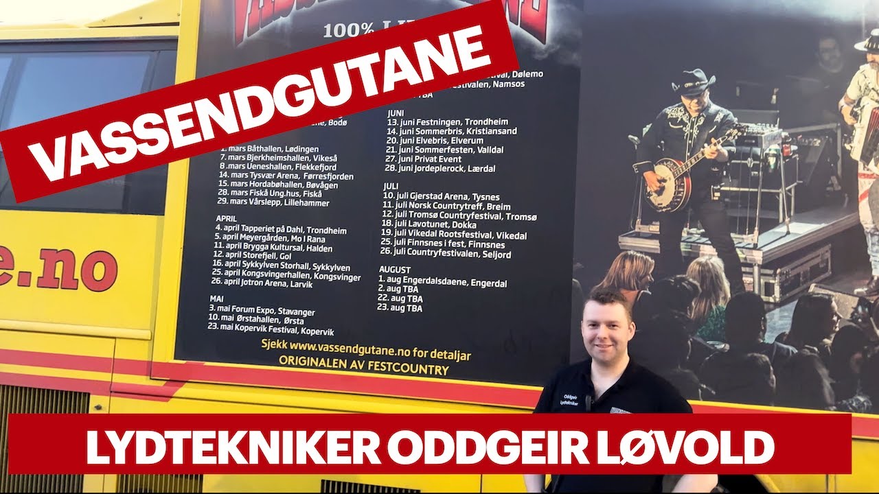 Interview med Oddgeir Løvold, lydtekniker til Vassendgutane