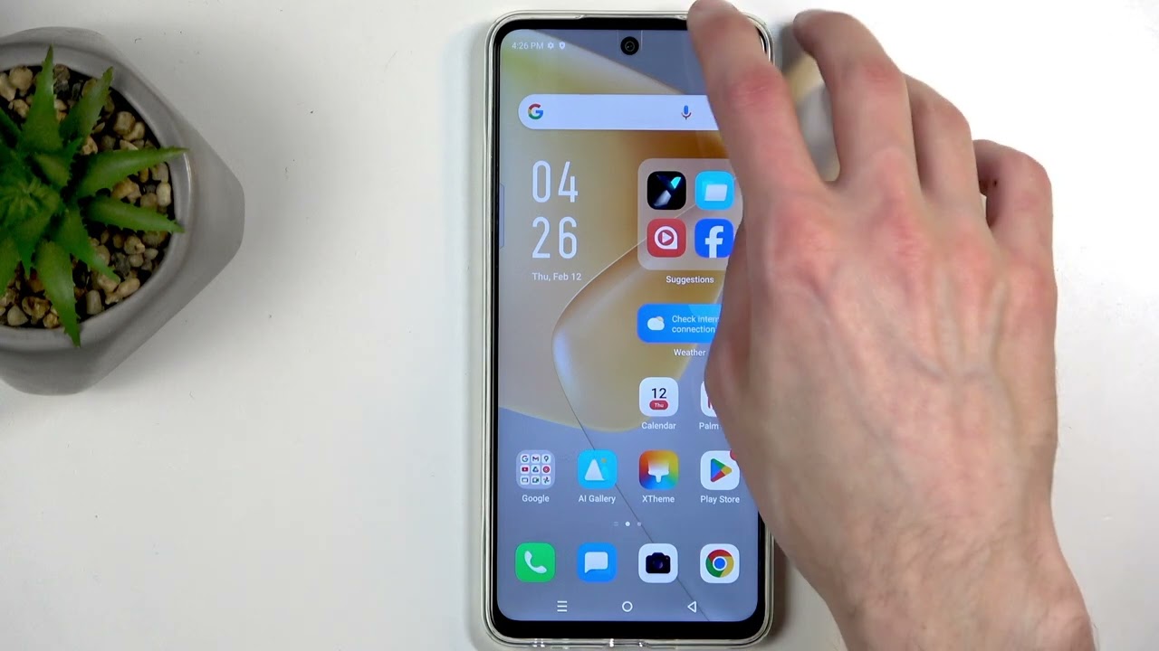 INFINIX Hot 50 – Как включить режим энергосбережения