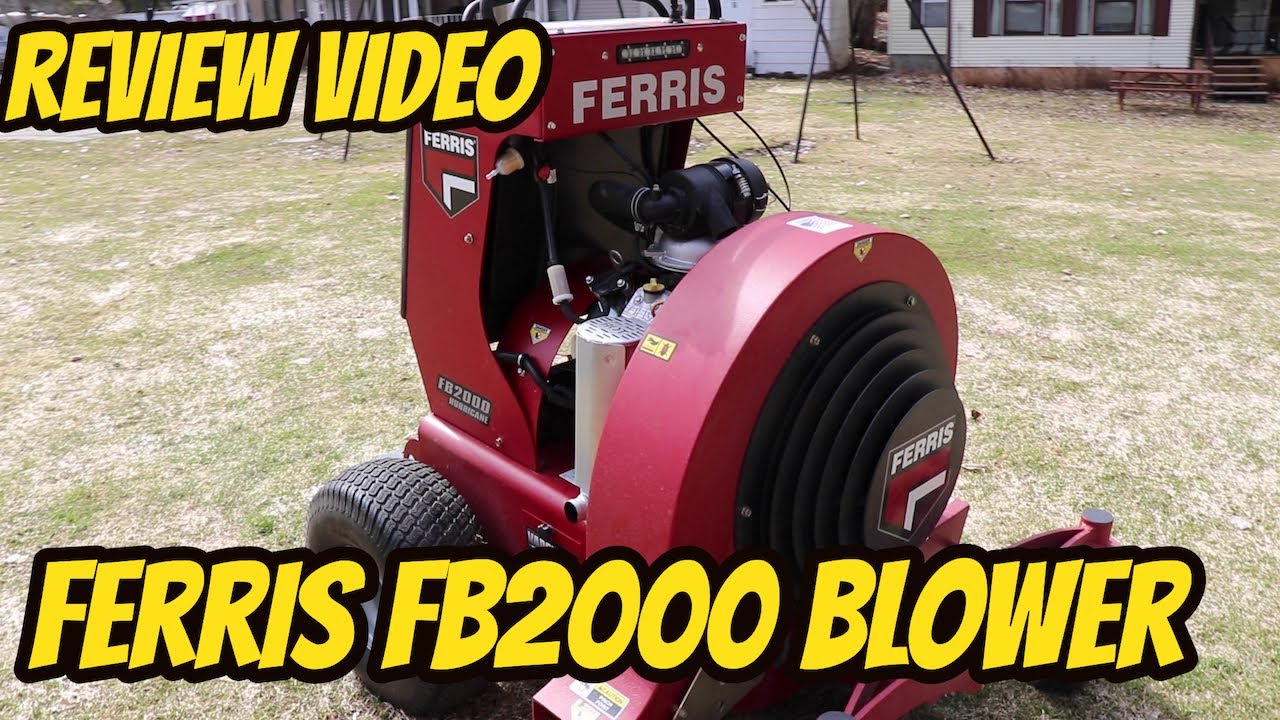 Ferris FB2000 Stand on Blower Review