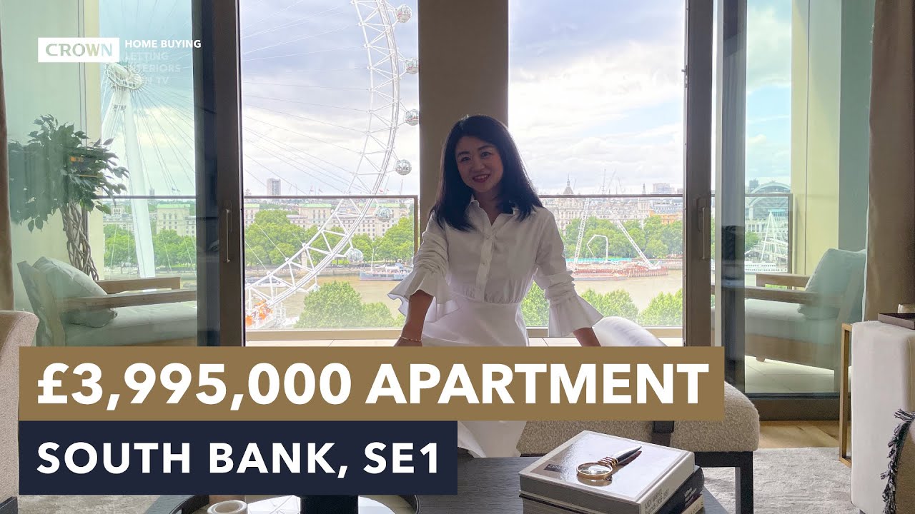 Квартира за 3 995 000 фунтов стерлингов с видом на London Eye: South Bank, SE1