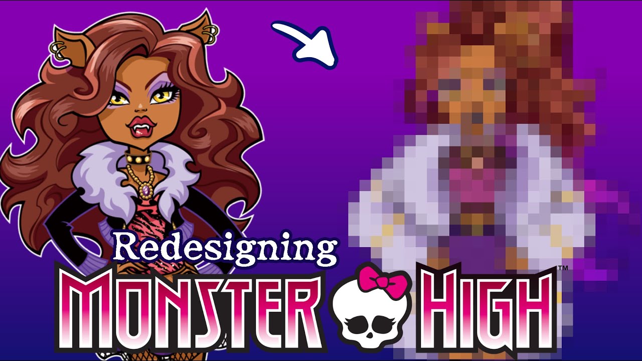 Monster High Redesign 🐺 Clawdeen Wolf🐺