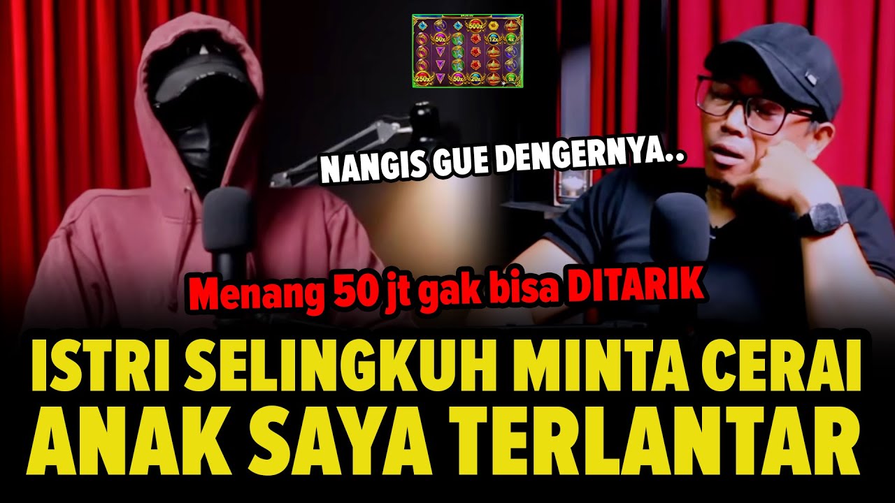 KISAH TRAGIS! ISTRI SELINGKUH, HIDUP HANCUR LEBUR GARA2 JUDI ONLINE