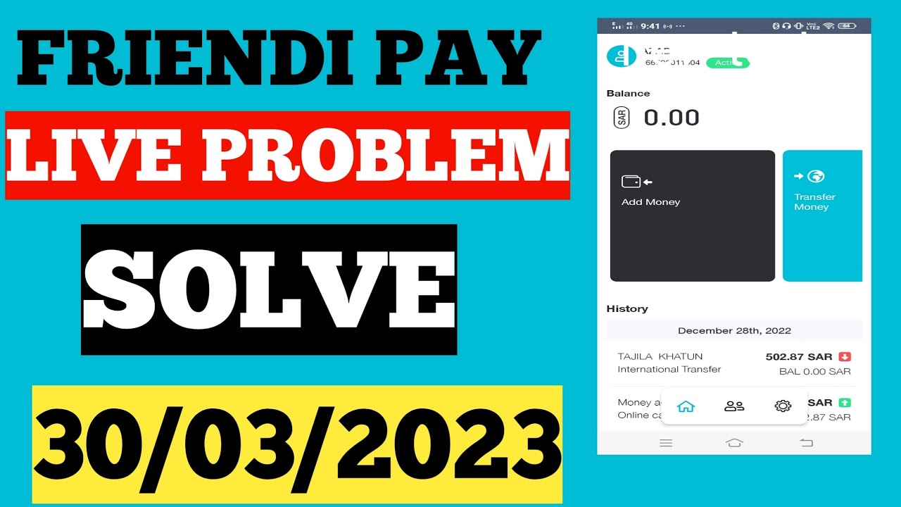 friendi pay live problem solve/how to add money in FRiENDi pay/#friendipay