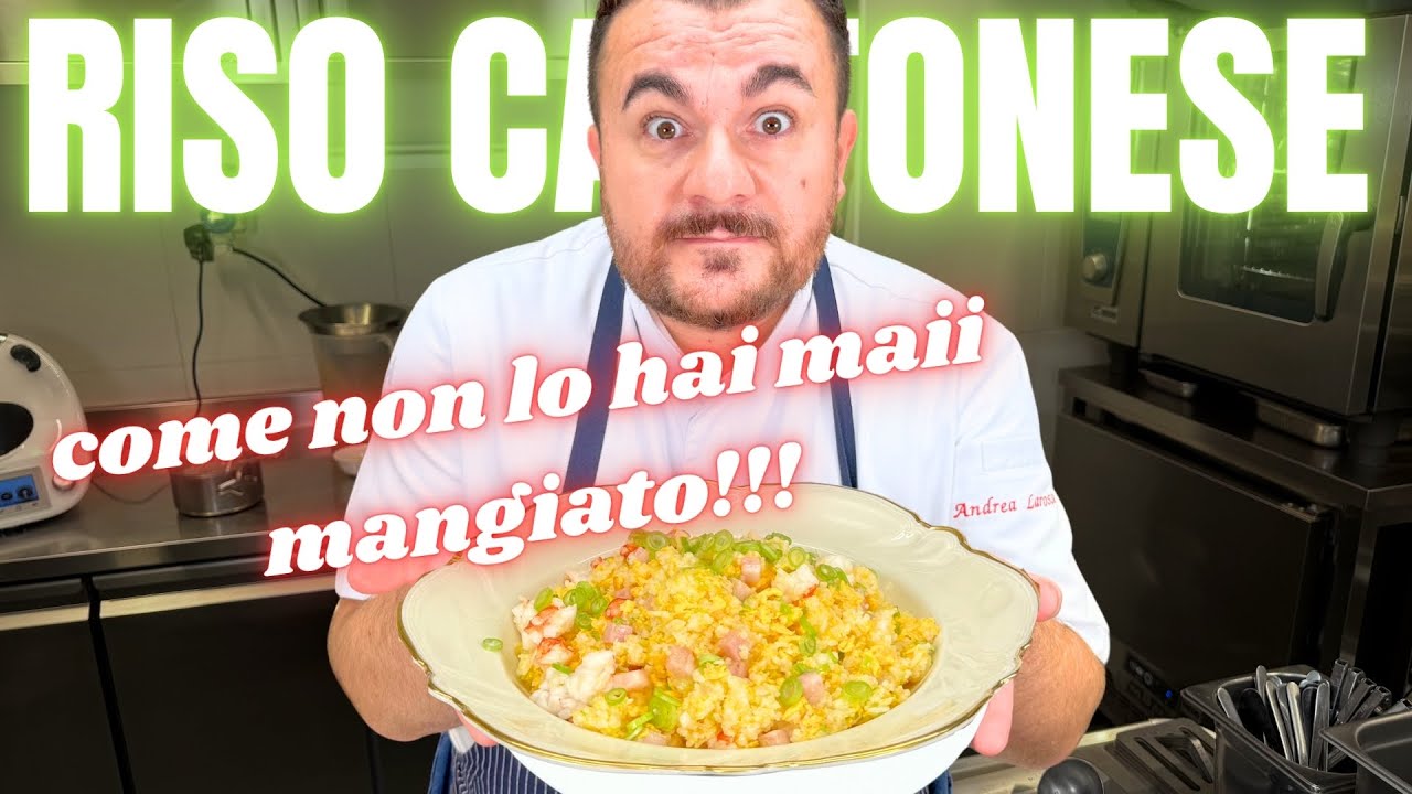 RISO CANTONESE, come non hai mai mangiato!!!