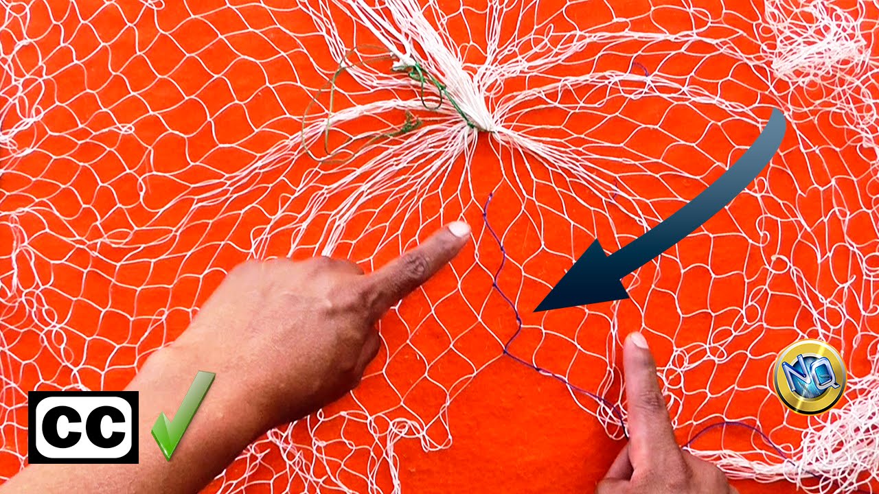Como instalar nudos para el pegado de mallas│ATARRAYA