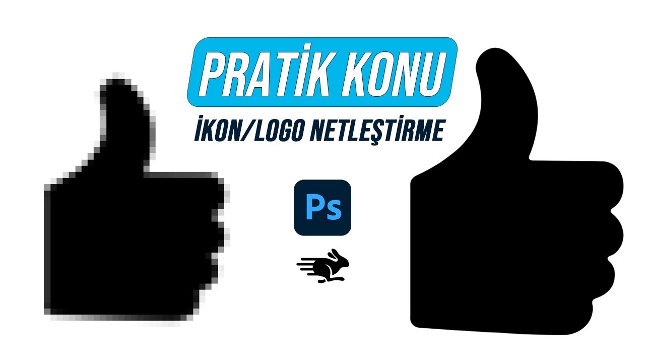 Photoshop'ta Pratik Uygulamalar 10: İkon/Logo Netleştirme